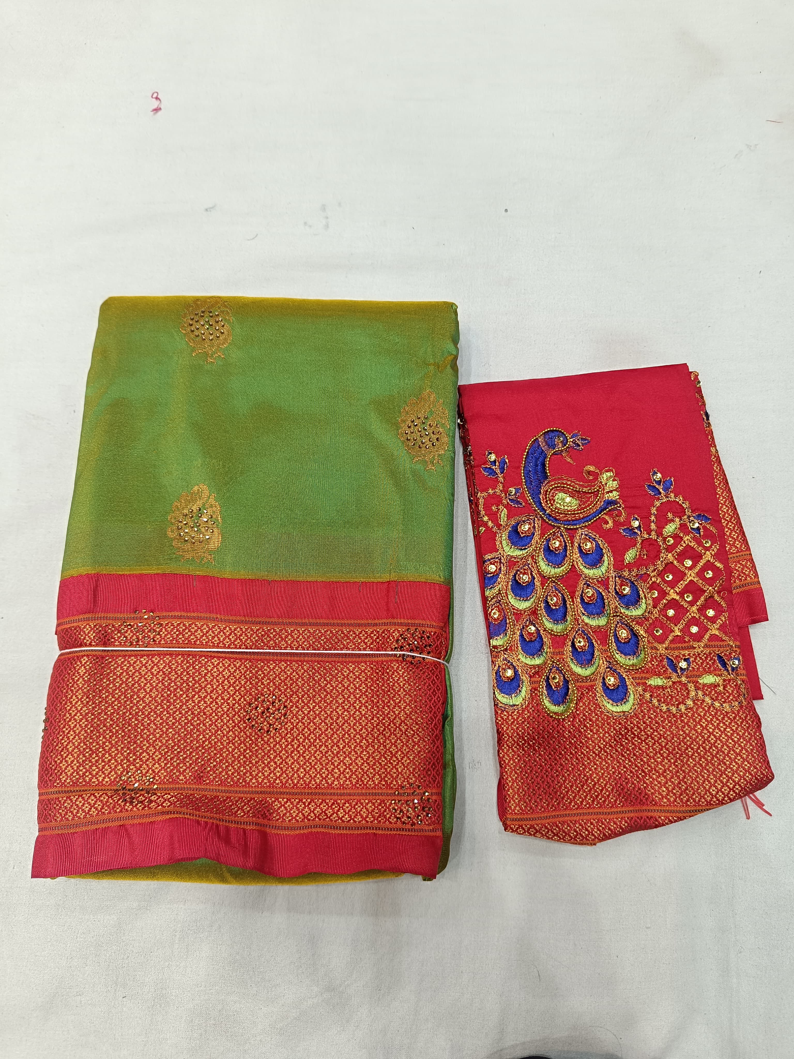 Aari Work Blouse Paithani 202