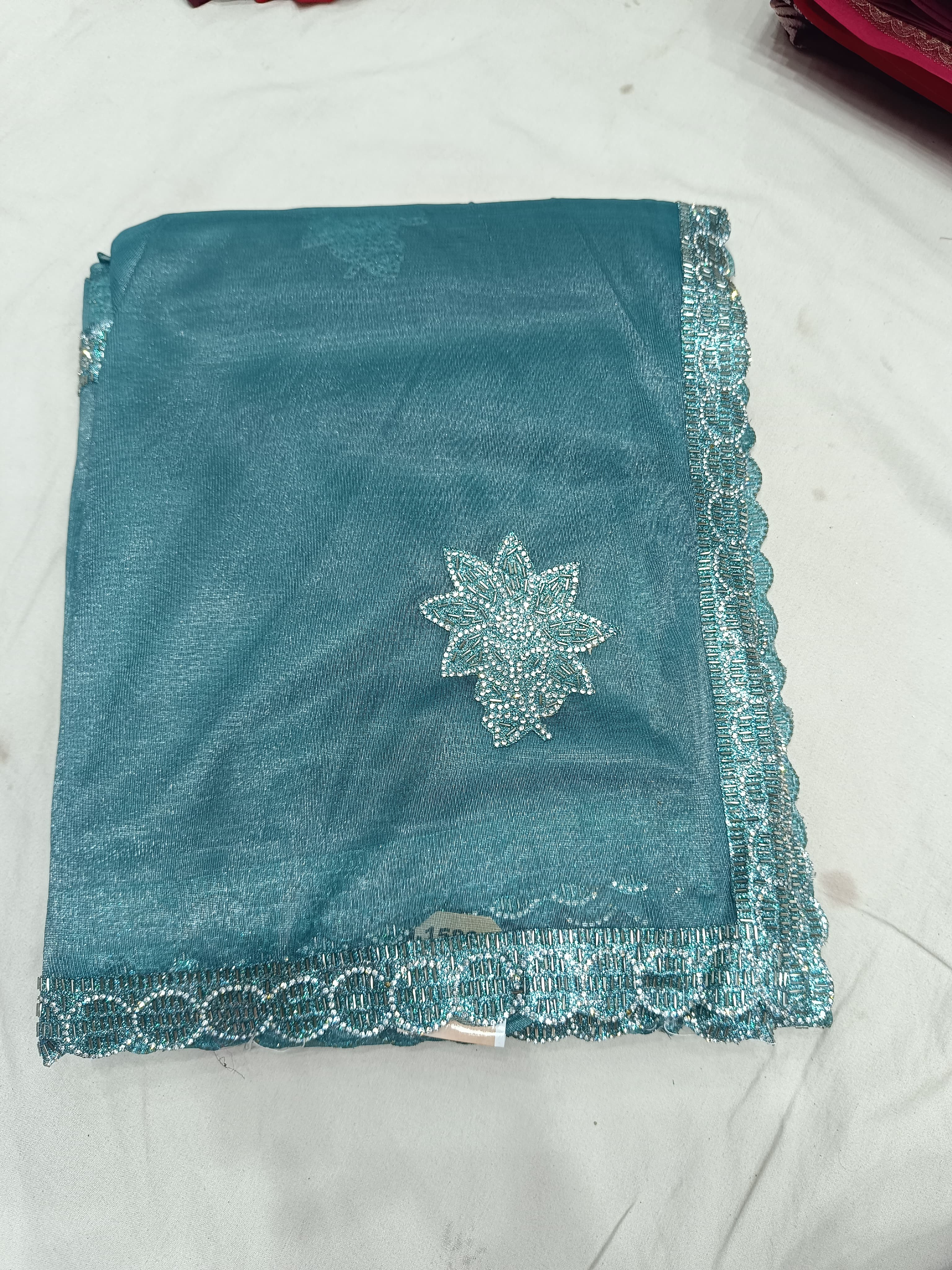 Twill Net Saree B103