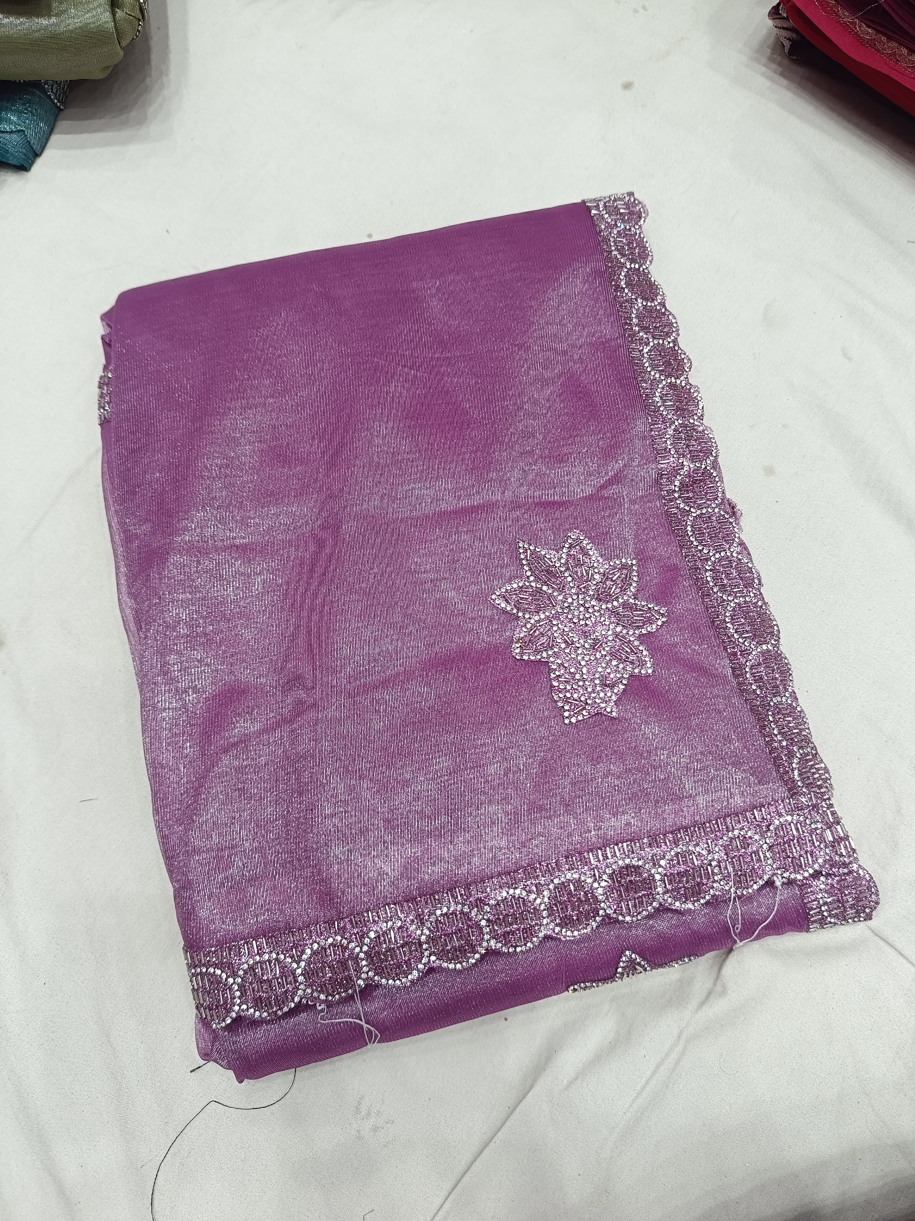 Twill Net Saree B105