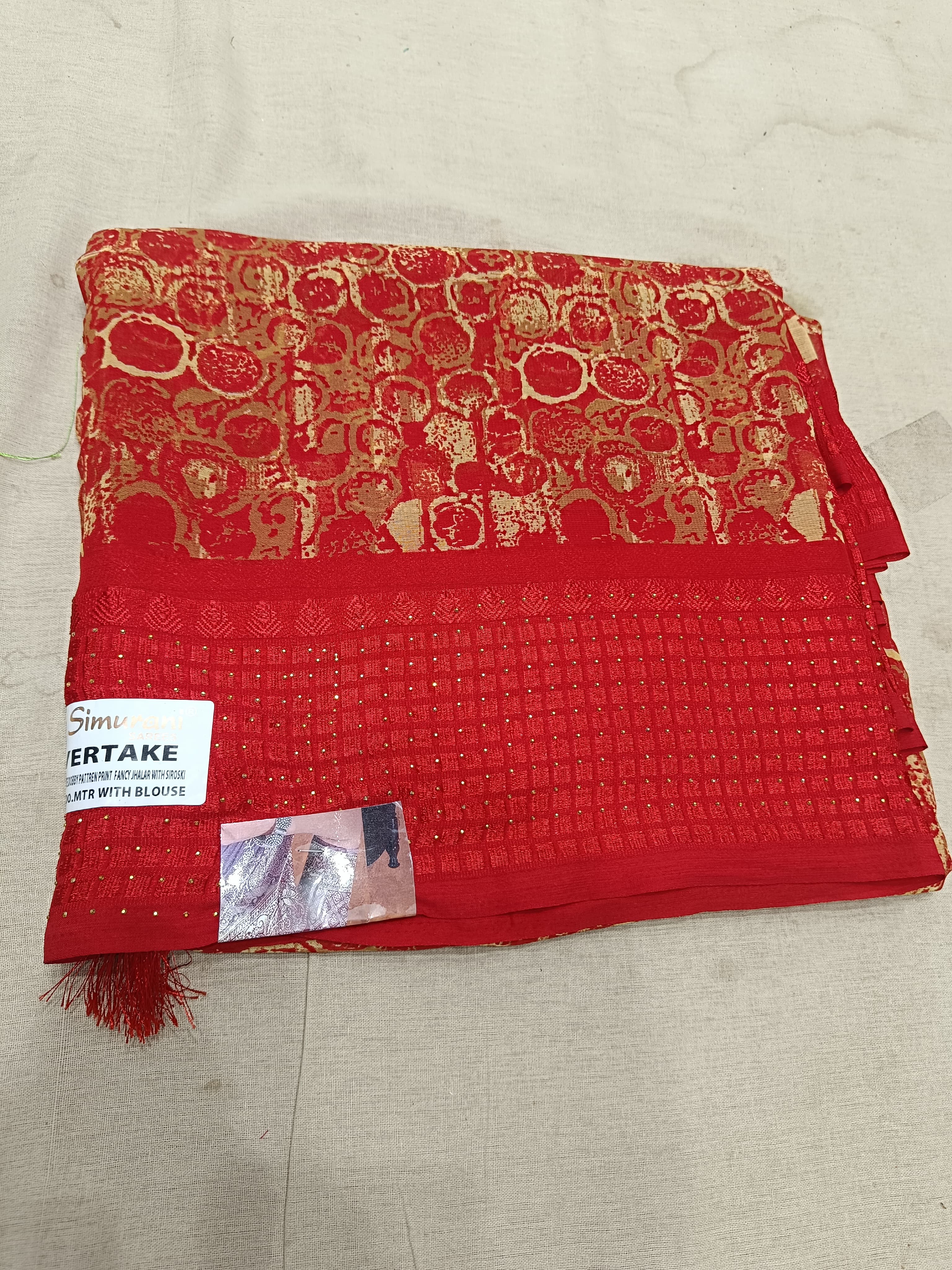 Printed Saree Mx105